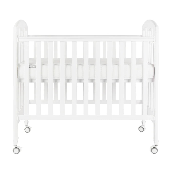 Baby Star - Cozzi 嬰兒木床(包括4”床褥) – 白色 歐洲櫸木