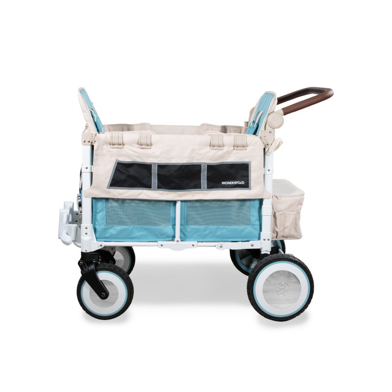 Wonderfold - VW2 Volkswagen 雙人座嬰兒車 (藍色)