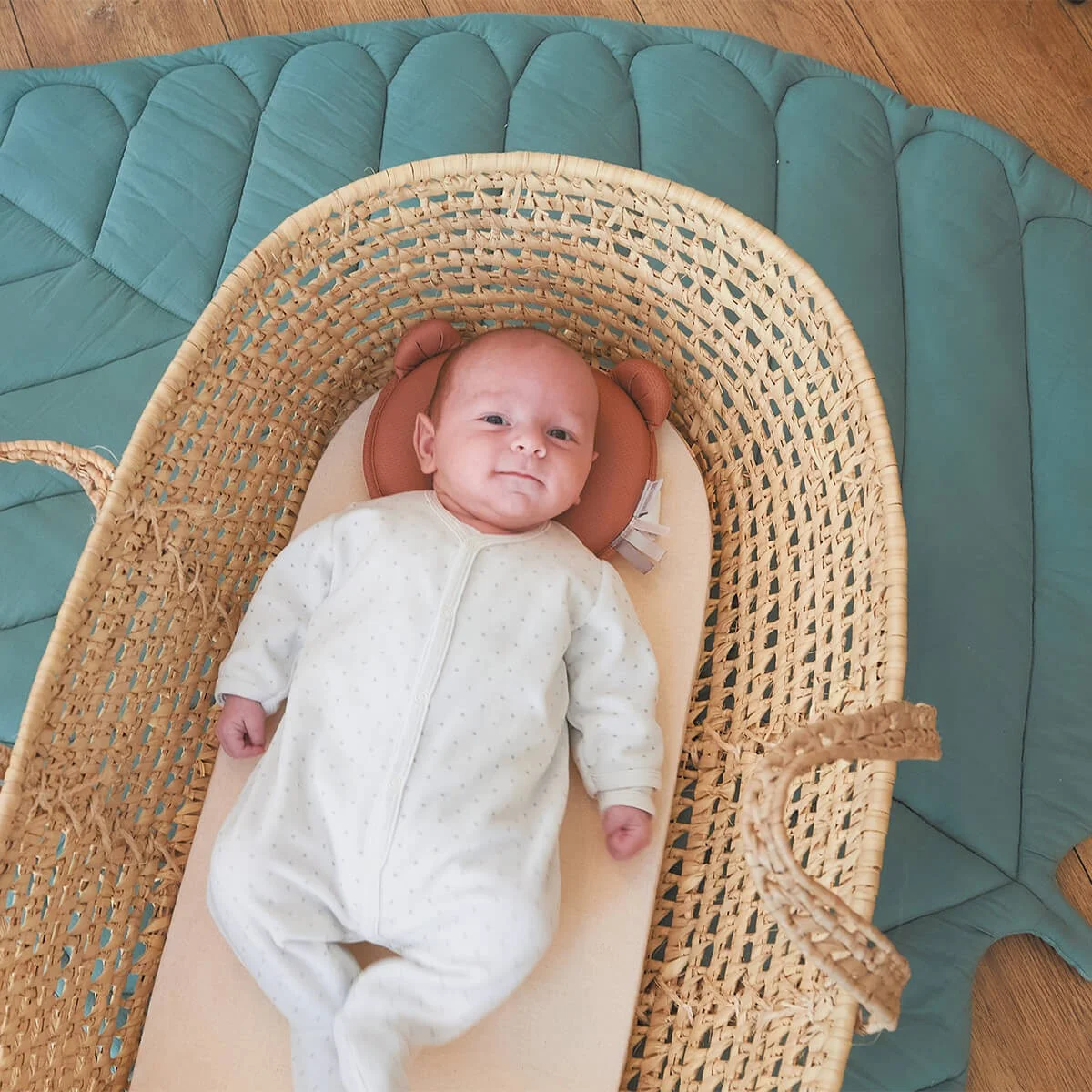 Candide - Air+熊貓嬰兒枕頭 (灰色)