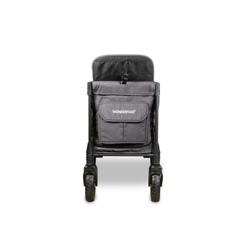 Wonderfold - W2 Luxe Pro Double Seater Stroller Wagon(Charcoal Gray)