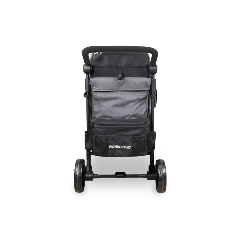 Wonderfold - W2 Elite Pro Double Seater Stroller Wagon (Charcoal Gray)
