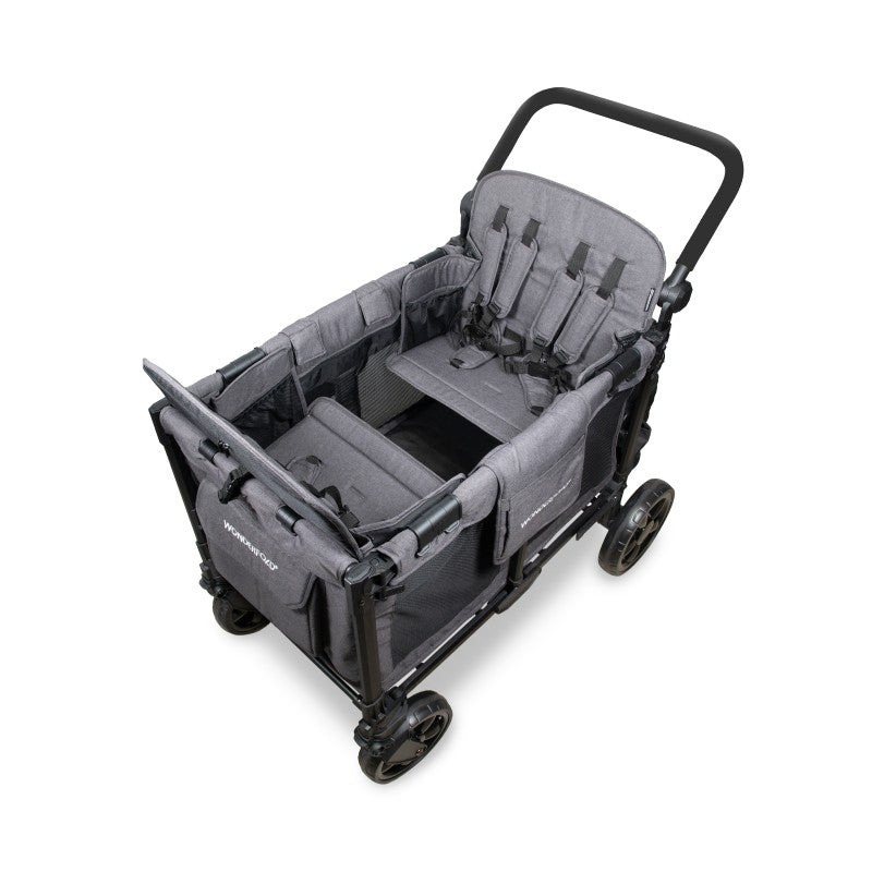Wonderfold - W4 Elite Pro 4-Seater Stroller Wagon (Charcoal Gray)