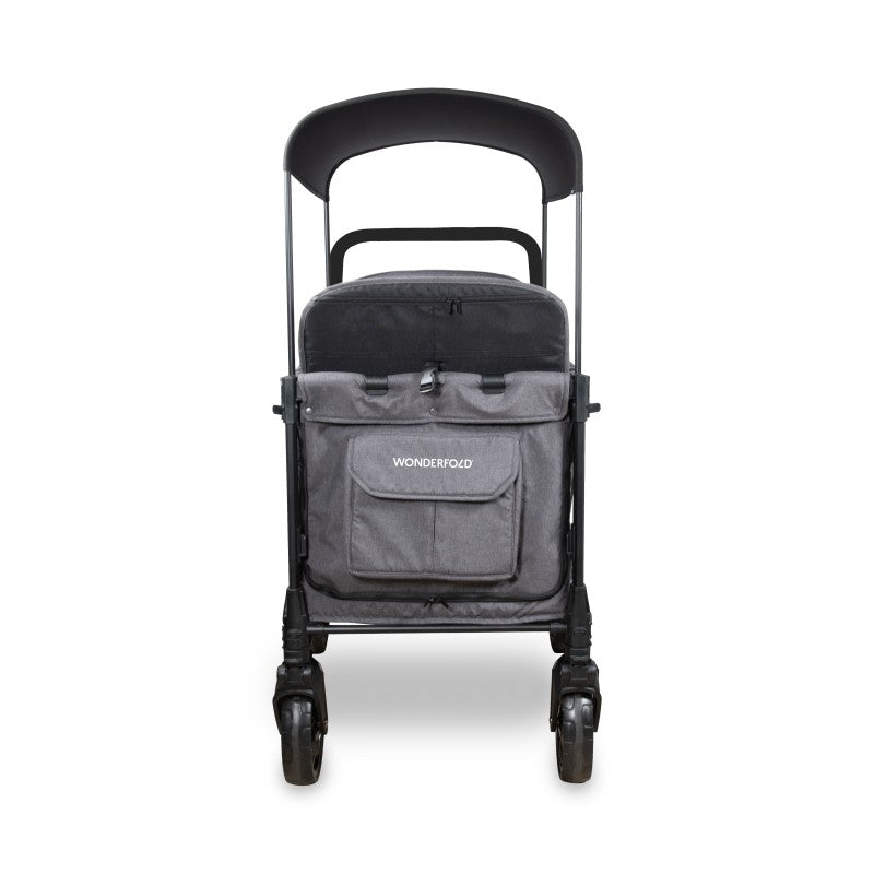 Wonderfold - W4 Elite Pro 4-Seater Stroller Wagon (Charcoal Gray)