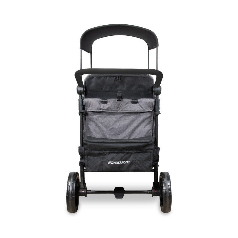Wonderfold - W4 Elite Pro 4-Seater Stroller Wagon (Charcoal Gray)