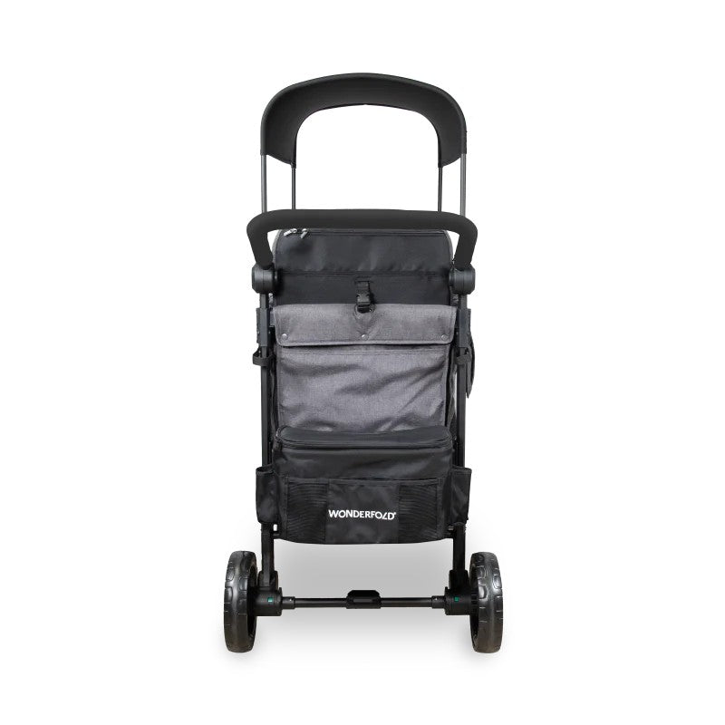 Wonderfold - W2 Elite Pro Double Seater Stroller Wagon (Charcoal Gray)