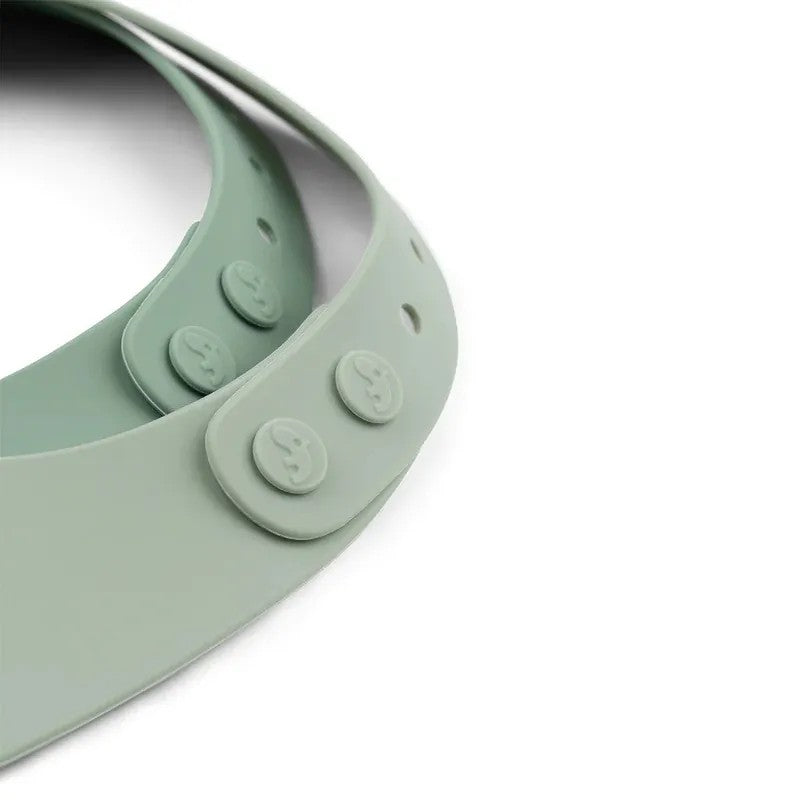 Done by Deer - Croco 矽膠口水肩兩件套