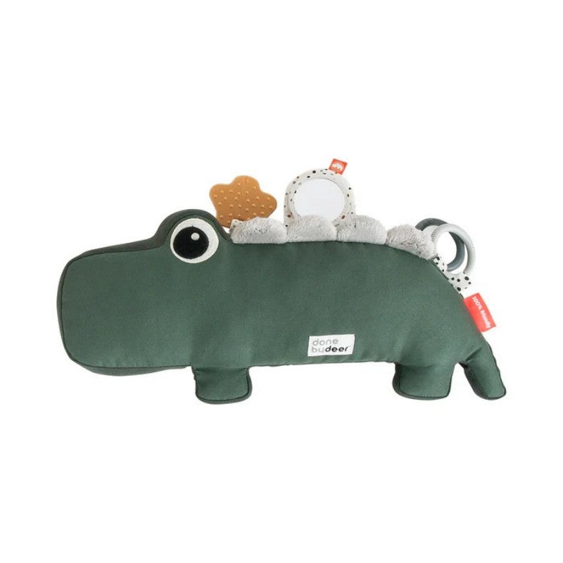 Done by Deer - Tummy time activity toy, Croco(green)