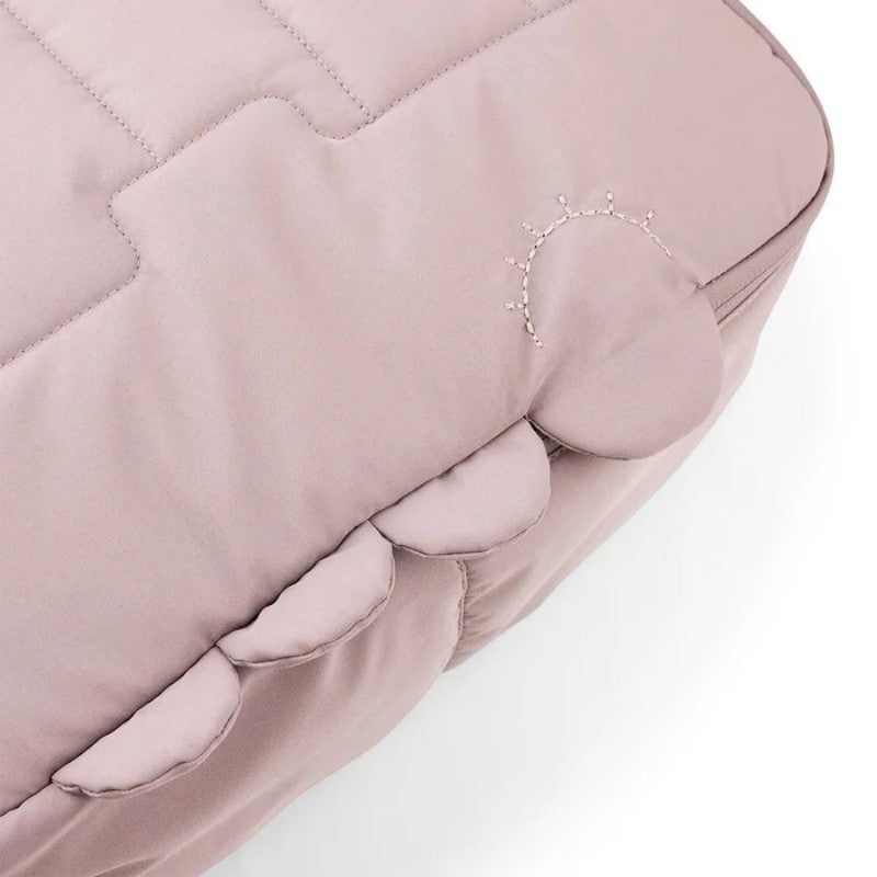 Done By Deer -Quilted kids backpack Croco (Powder)