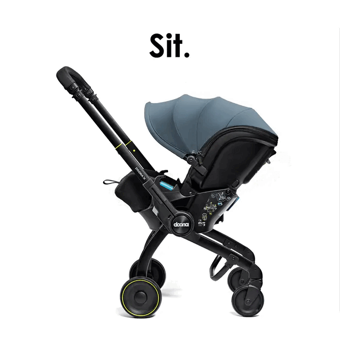 Doona X - Car Seat & Stroller (Ocean Blue)