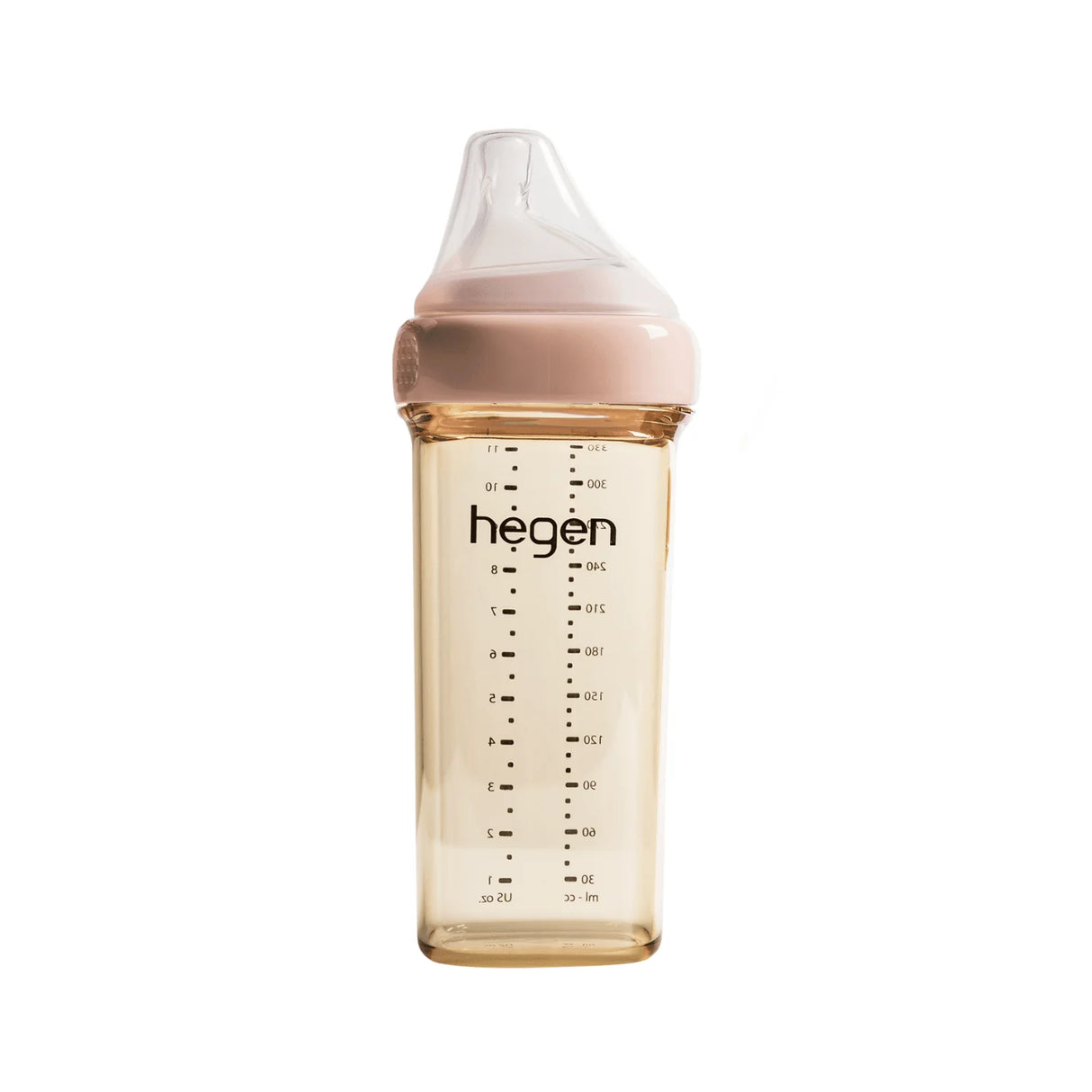 Hegen - PCTO™ PPSU多功能寬口奶瓶 240ml / 8oz 粉紅色