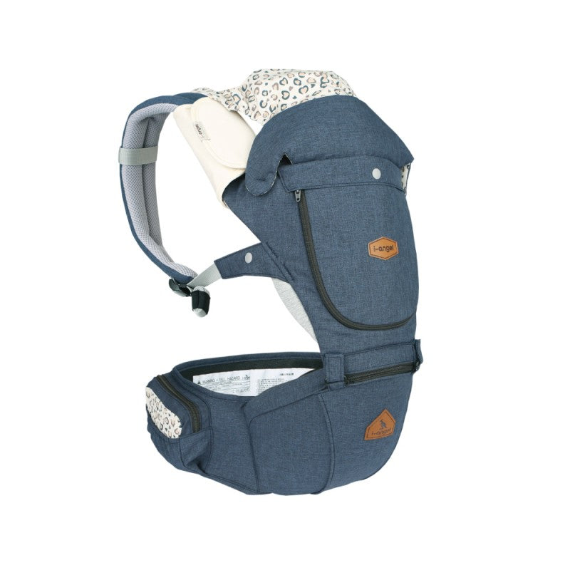 i-angel - New Miracle 4合1腰櫈揹帶 (深藍色)