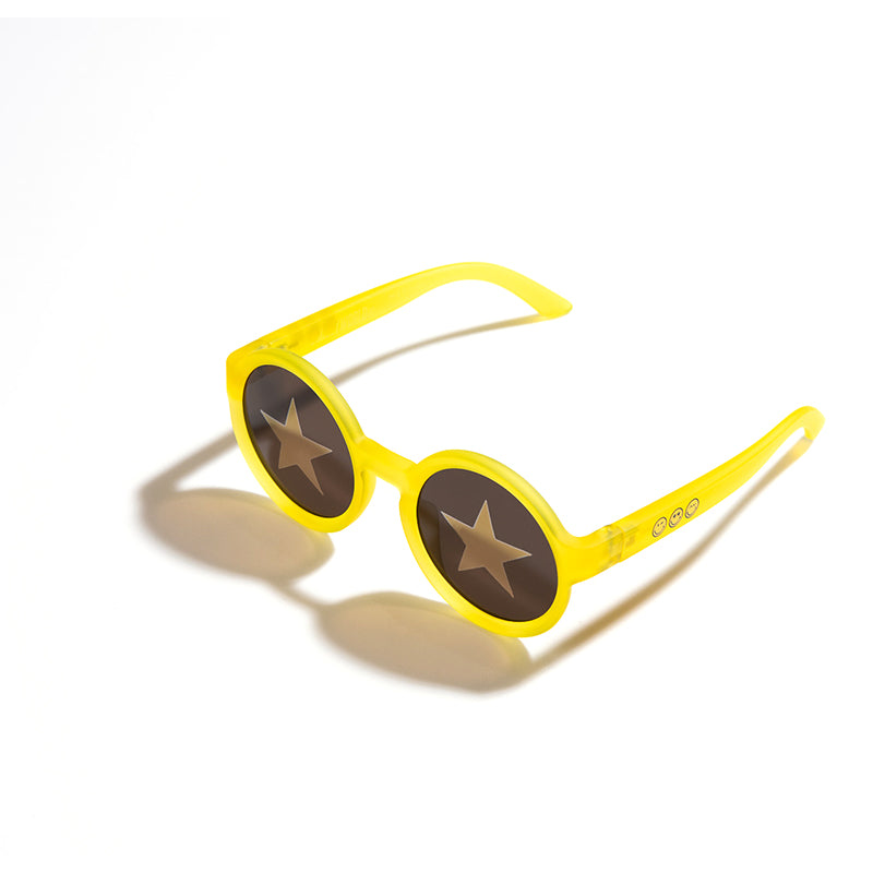 Smiley - Kids Sunglasses (3-5 yrs) (Round / Aviator)