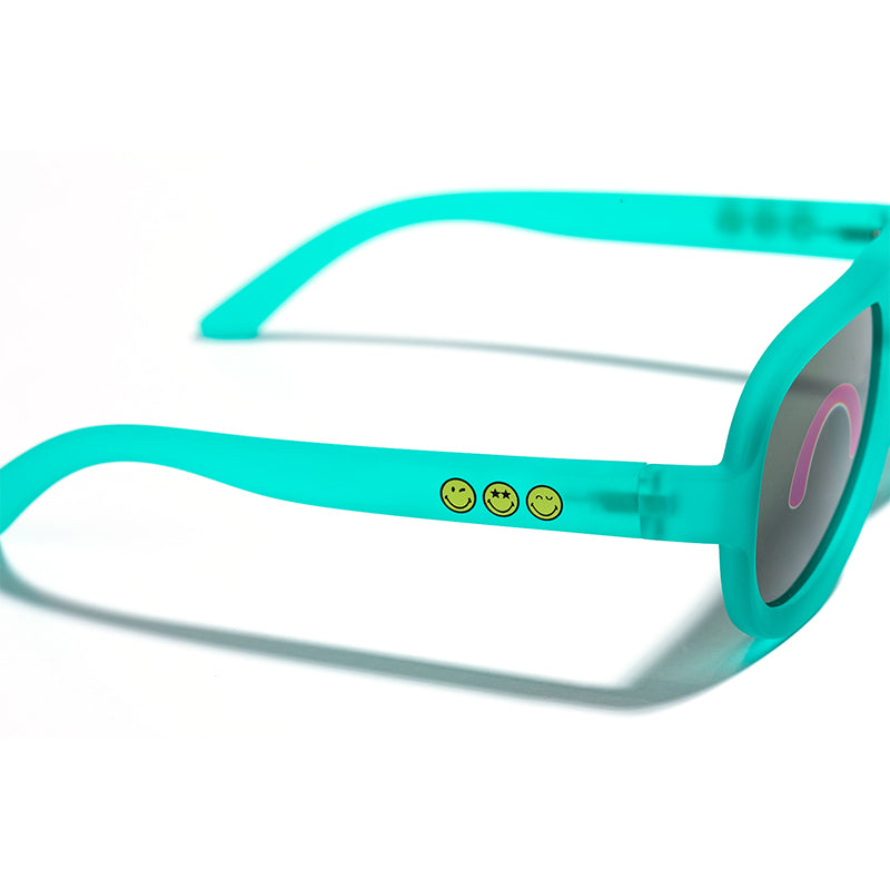 Smiley - Aviator Kids Sunglasses (6+ yrs)