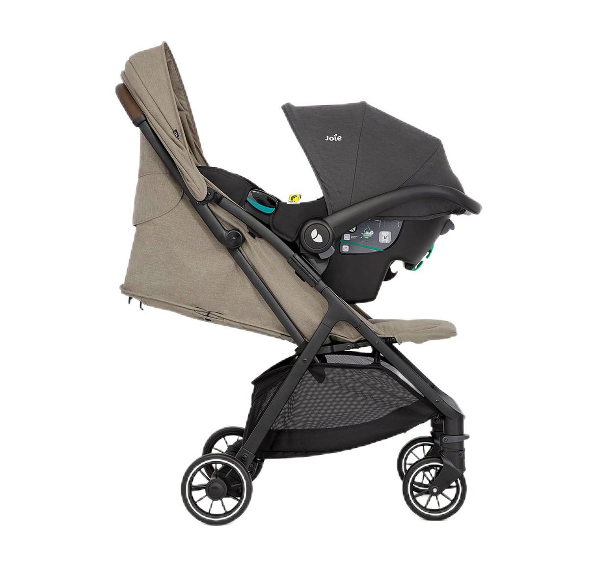 Joie - Pact Pro Lightweight One-Hand Foldable Stroller (Birth to 4 Years Old)(Oak)