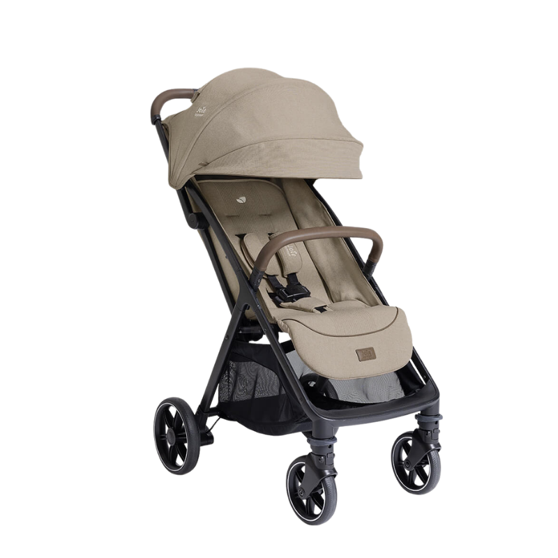 Joie - Parcel LX Lightweight One-Hand Folding Baby Stroller (Birth to 4 years) SANDSTONE