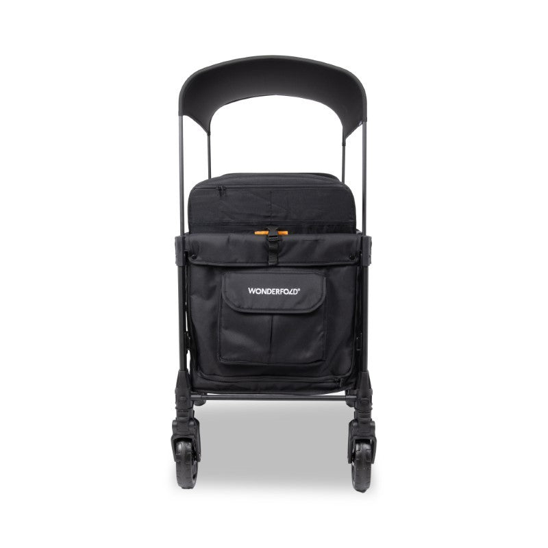 Wonderfold - W4 Elite Pro 4-Seater Stroller Wagon (Jet Black)