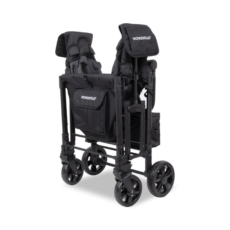 Wonderfold - W4 Elite Pro 4-Seater Stroller Wagon (Jet Black)