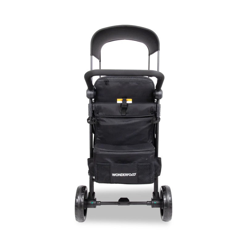 Wonderfold - W2 Elite Pro Double Seater Stroller Wagon (Jet Black)