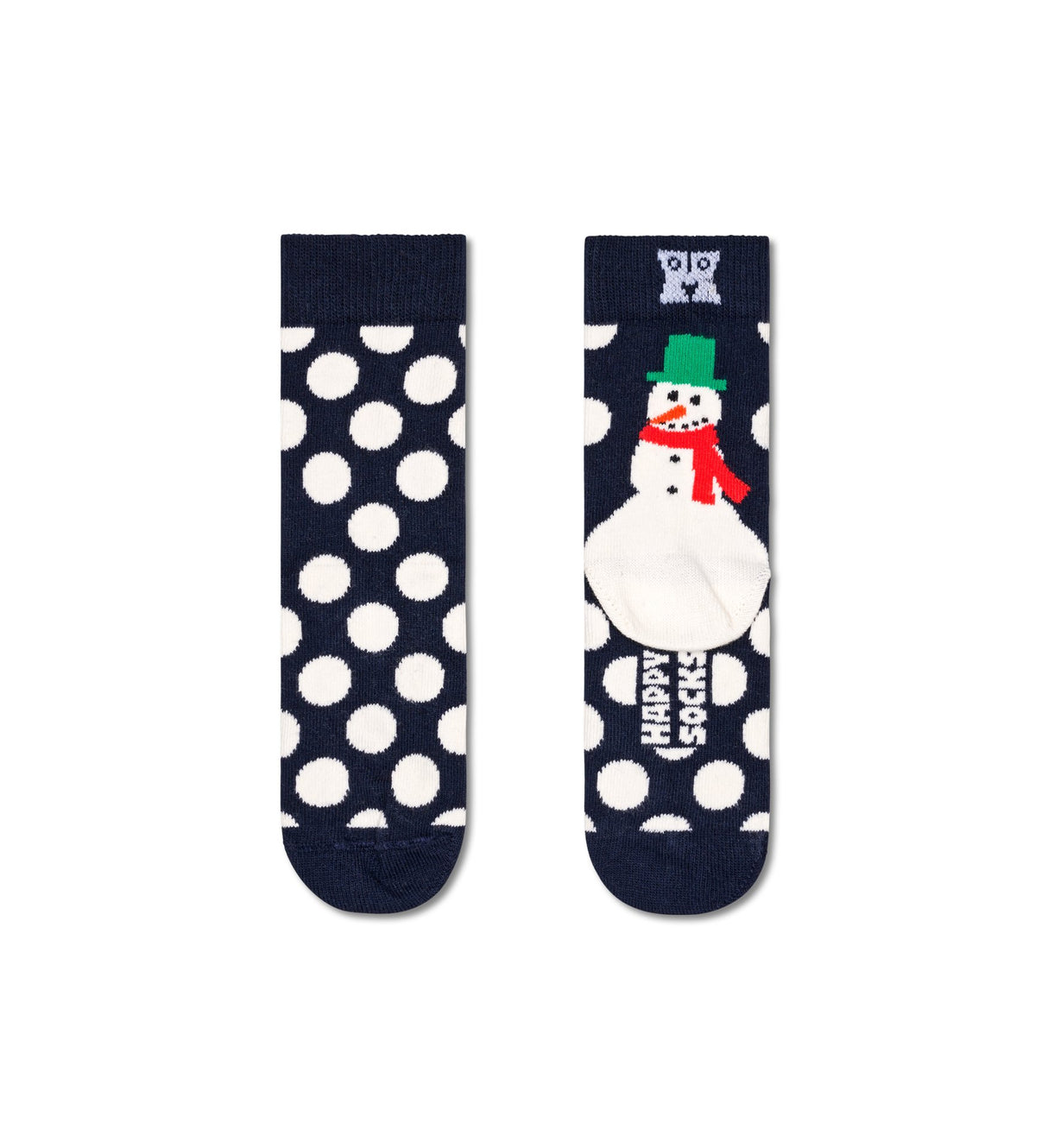 Happy Socks - 兒童襪 巨型雪人