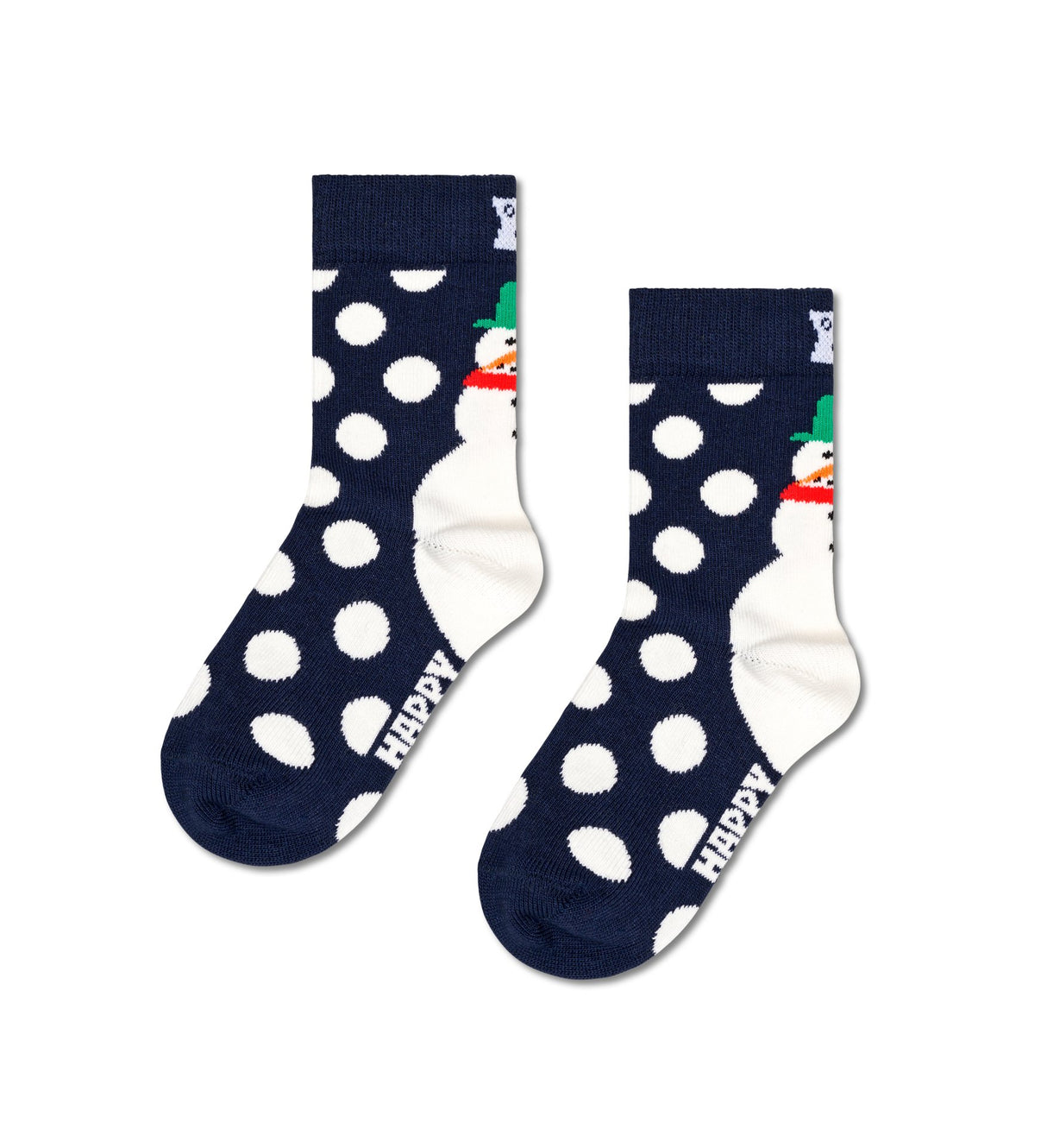 Happy Socks - 兒童襪 巨型雪人