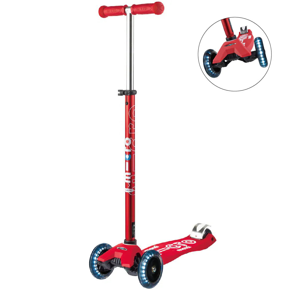 Micro - Maxi Micro LED滑板車豪華版 (5-12歲)【立即預訂!7個工作日後出貨】