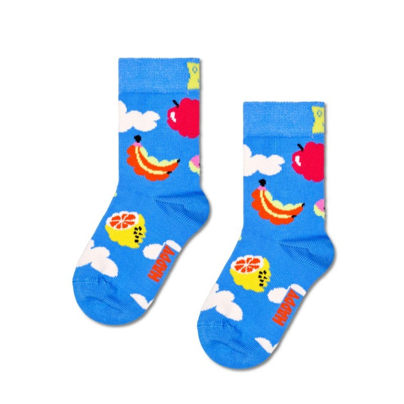 Happy Socks - 兒童襪 水果與雲朵 4-6Y
