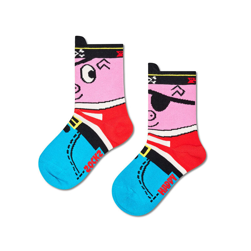 Happy Socks - 兒童襪 2件套 海盜