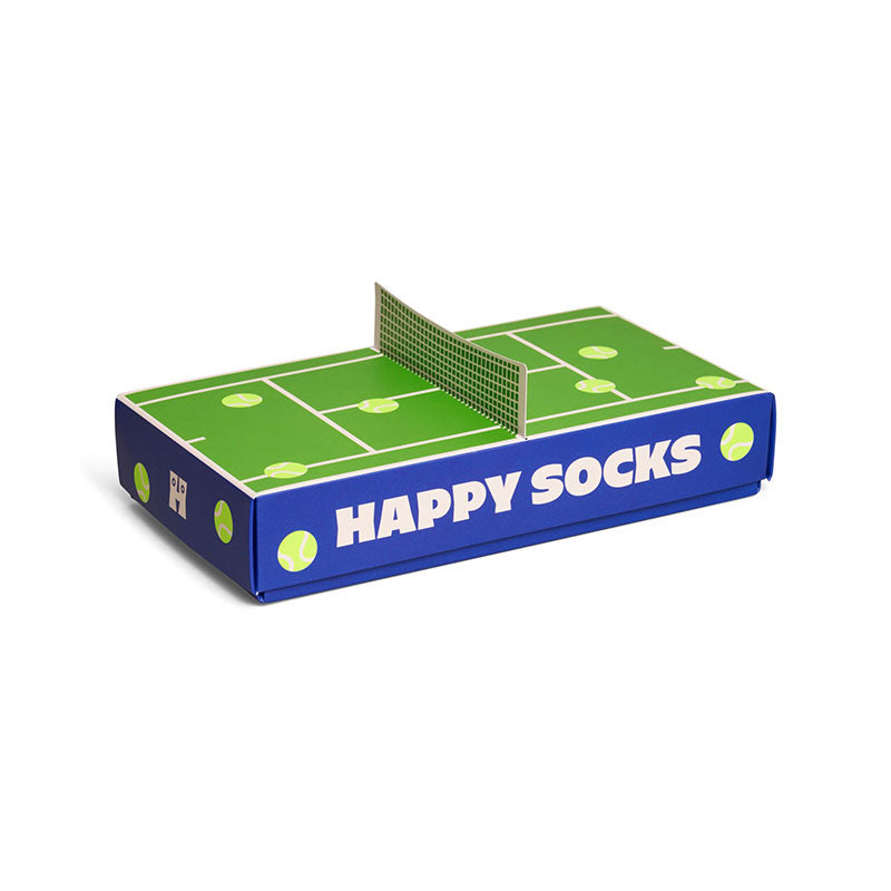 Happy Socks - 成人襪禮盒裝 網球 2件套