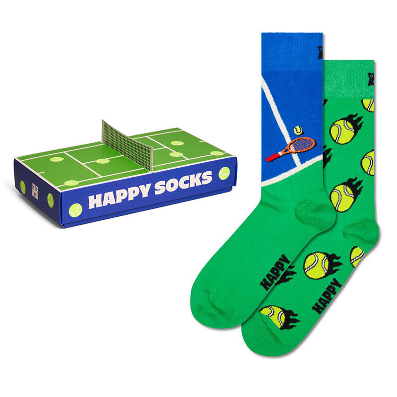 Happy Socks - 成人襪禮盒裝 網球 2件套