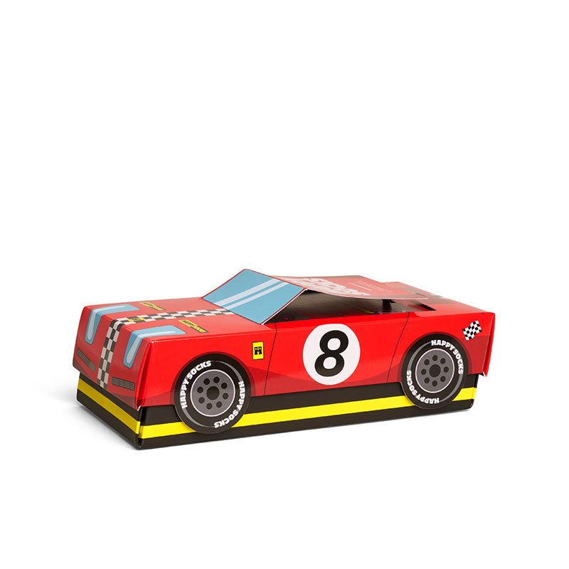 Happy Socks - 成人襪禮盒裝 頂級賽車 3件套