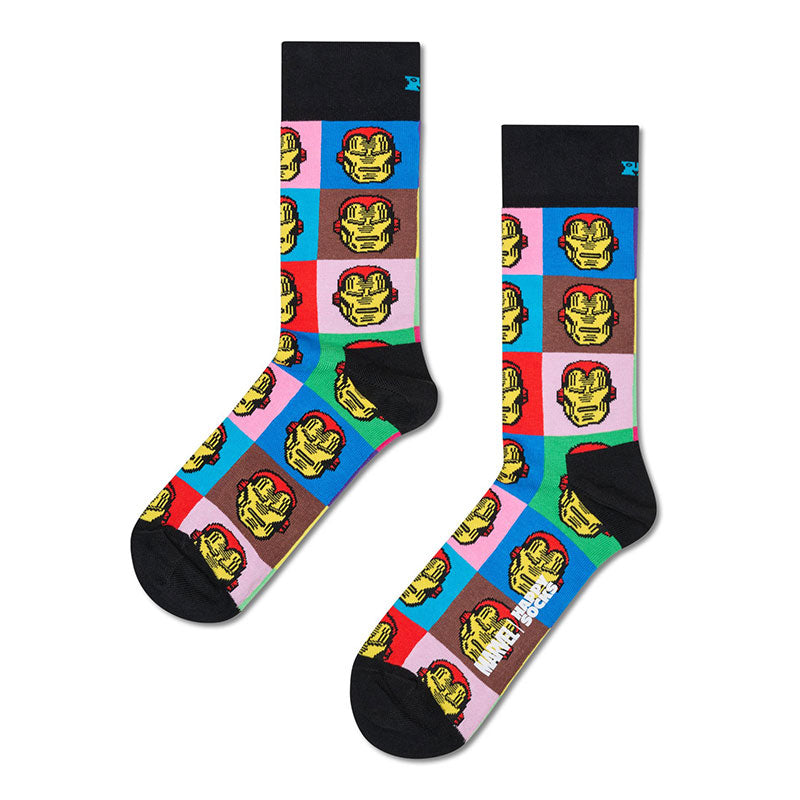 Happy Socks - 成人襪禮盒裝 MARVEL™復仇者聯盟 3件套