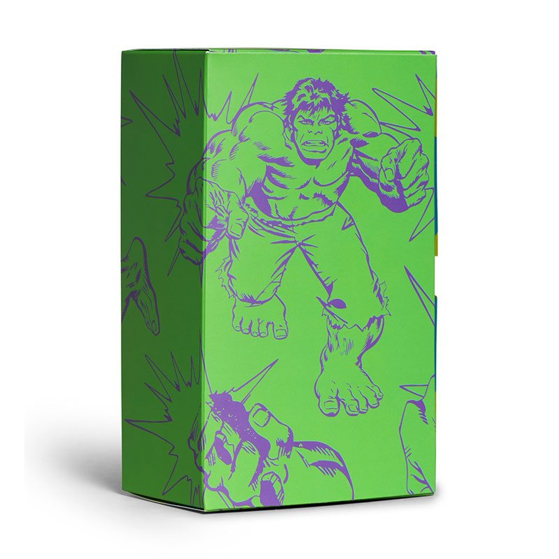 Happy Socks - 成人襪禮盒裝 MARVEL™復仇者聯盟 3件套