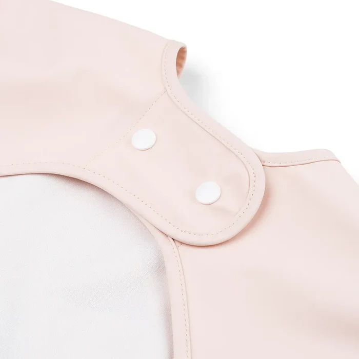 Done by Deer - 長袖帶袋口水肩 粉色遊園