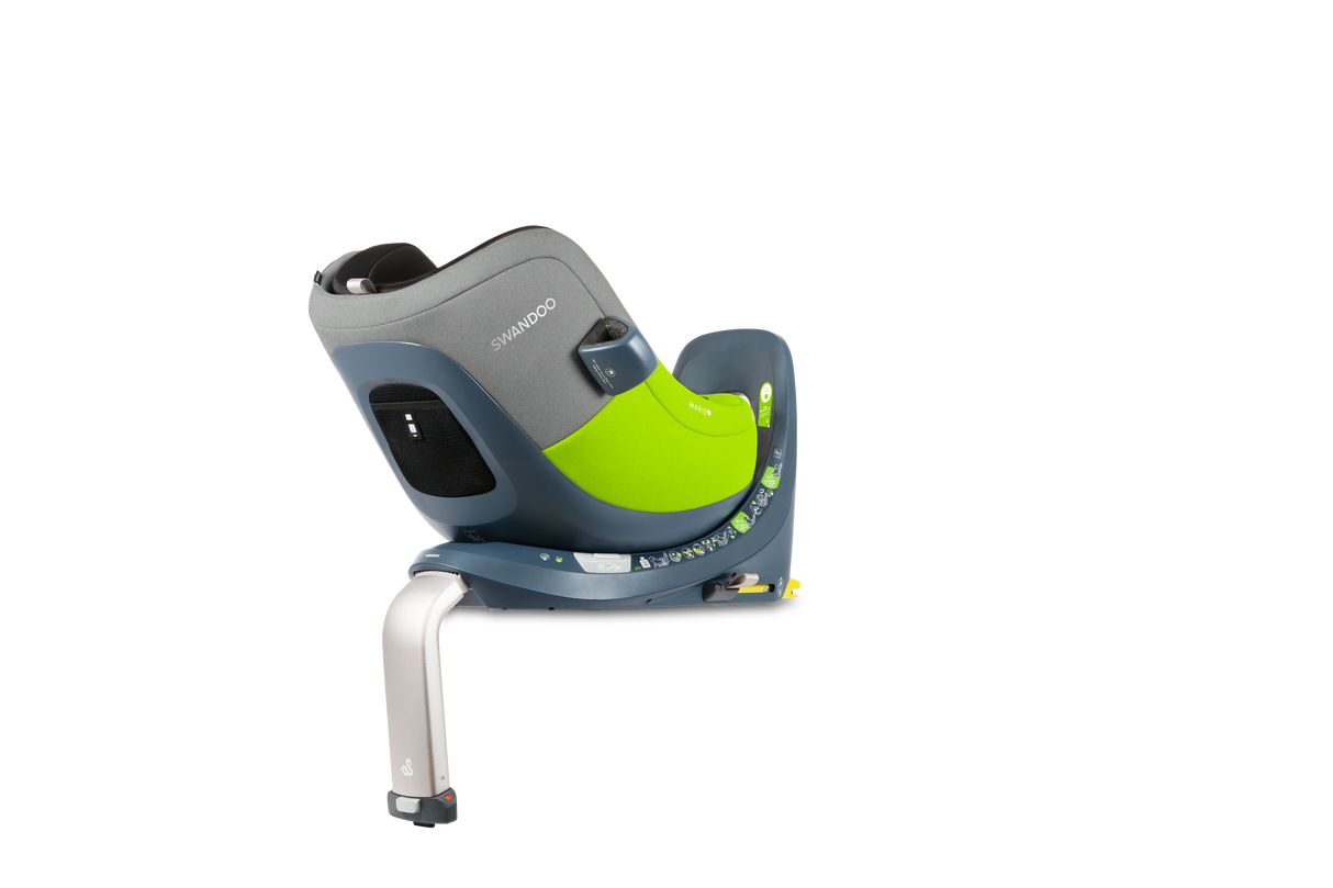 Swandoo - Marie3 i-Size 360°旋轉安全座椅 (檸檬綠/芝麻灰)
