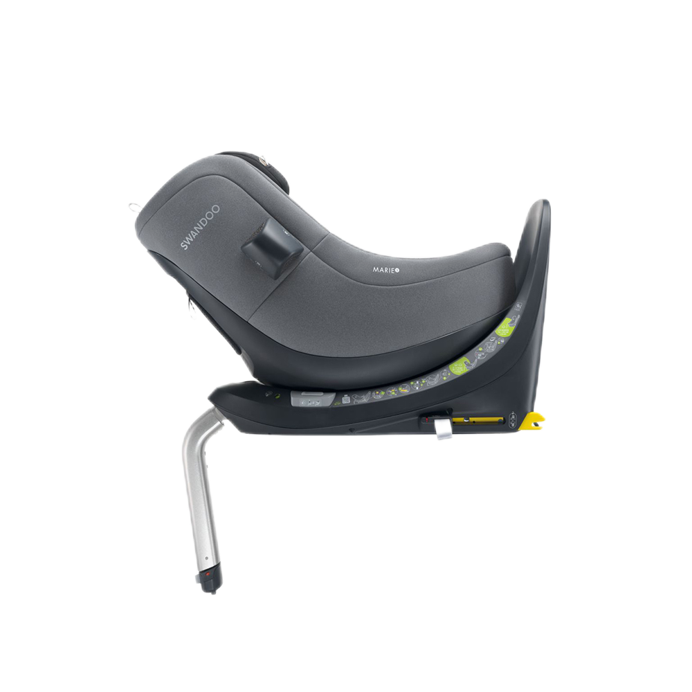 Swandoo - Marie5 i-Size 0-4歲 360°旋轉安全座椅(芝麻灰)