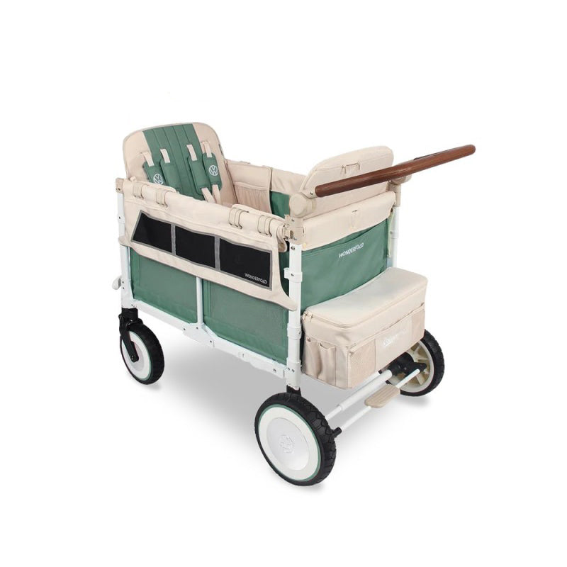 Wonderfold - VW4 Volkswagen 4-Seater Stroller Wagon (Sage Green)