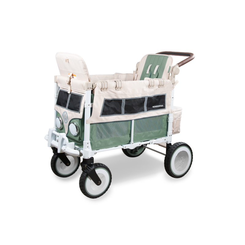 Wonderfold - VW2 Volkswagen 雙人座嬰兒車 (綠色)