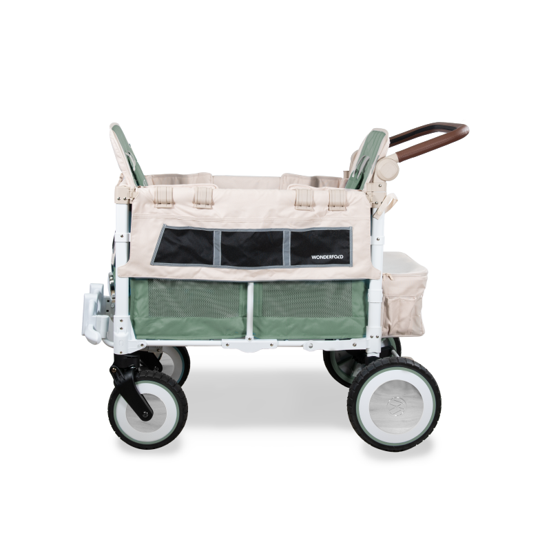Wonderfold - VW2 Volkswagen 雙人座嬰兒車 (綠色)