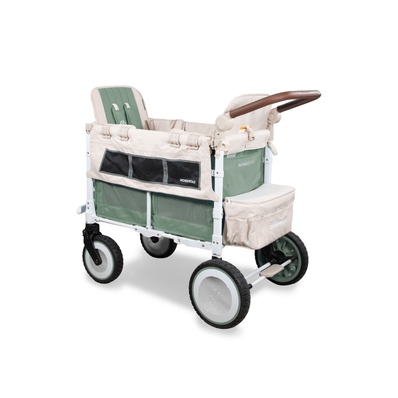Wonderfold - VW2 Volkswagen 雙人座嬰兒車 (綠色)
