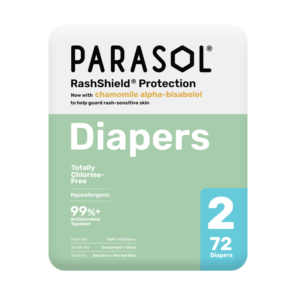 Parasol - 美國 Clear+Dry™ 超透氣水凝尿片