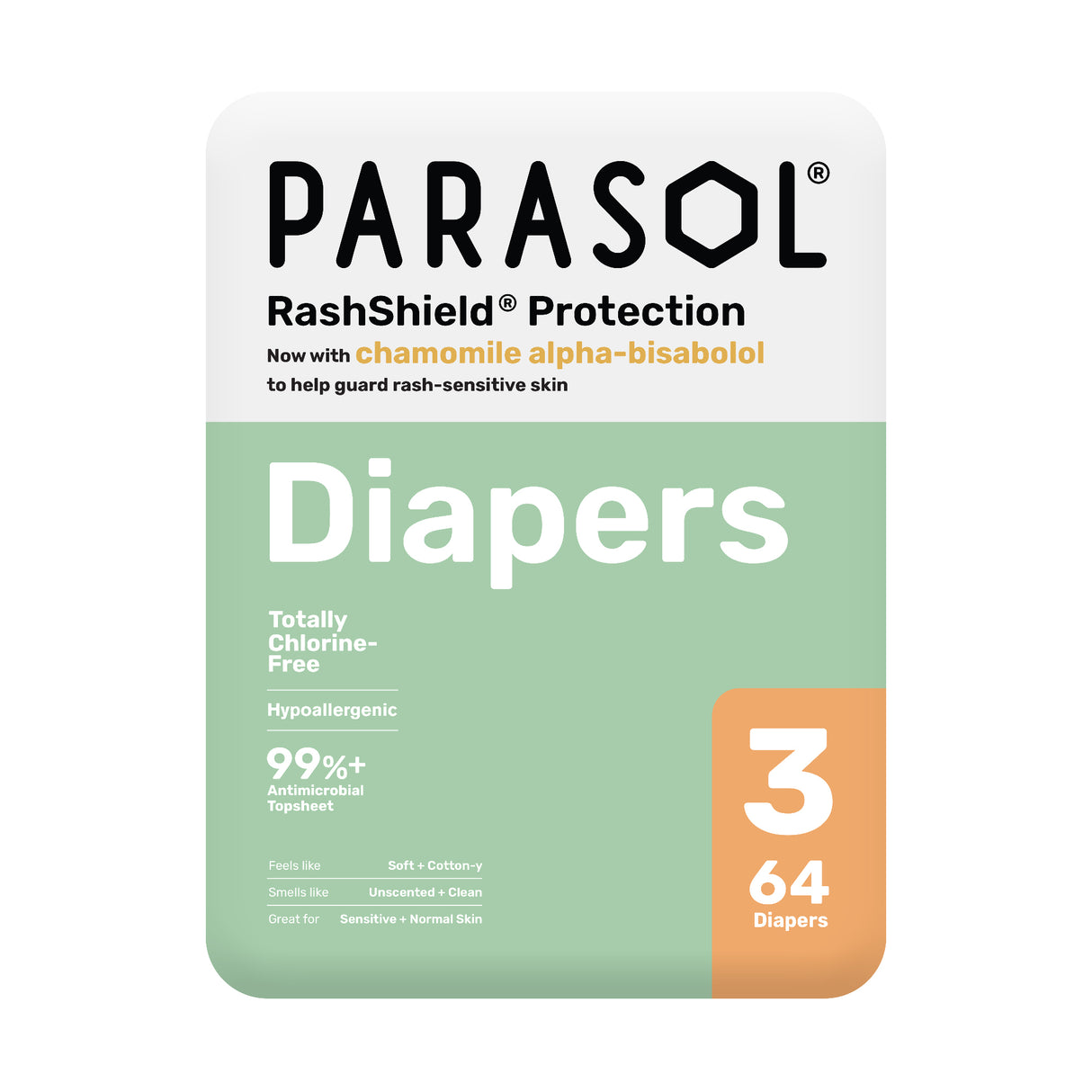 Parasol - 美國 Clear+Dry™ 超透氣水凝尿片