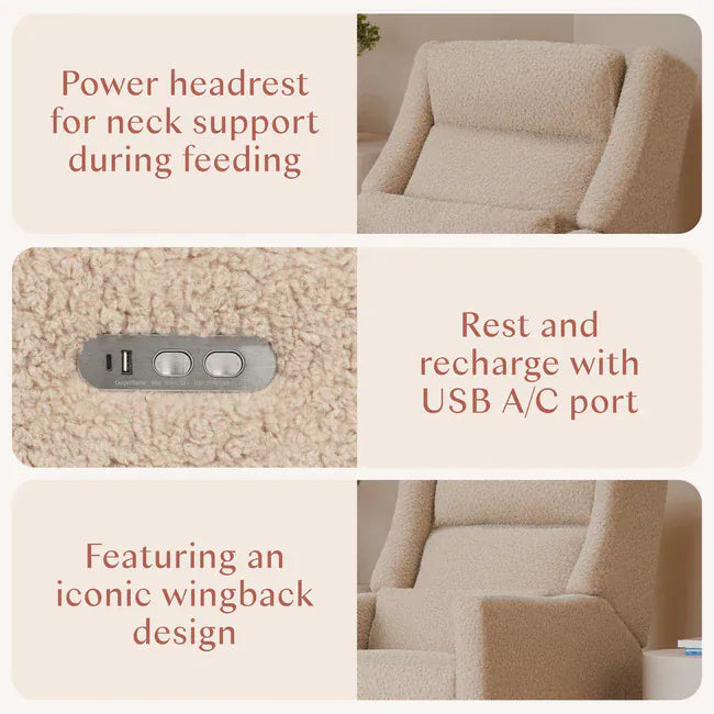 Babyletto - Kiwi Recliner and Swivel Glider【Pre Order Now! Delivery after 1 month】
