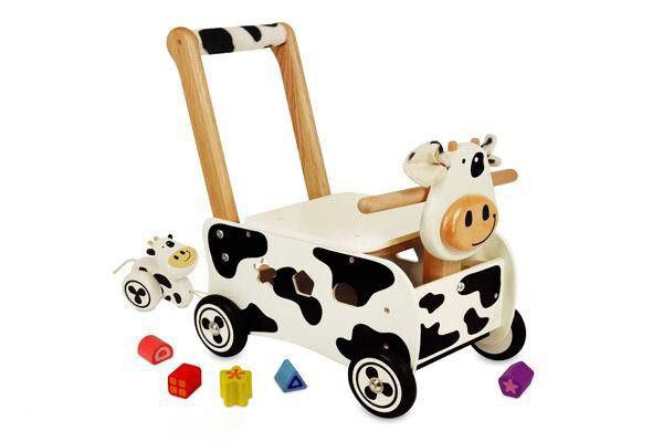 I'mTOY - Wooden Cow Learning to Drive