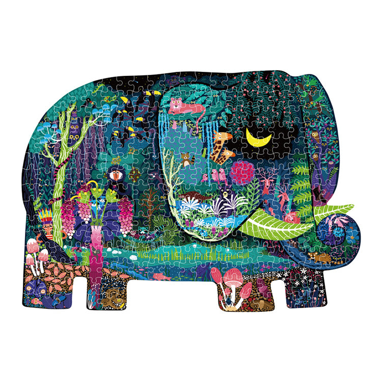 Mideer - Huge Animal Shaped Puzzle (Elephant dream)