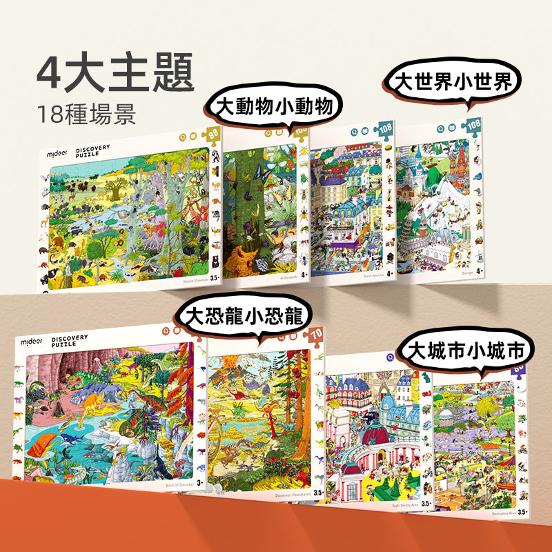 Mideer - Discovery Puzzle (Asian 88P)