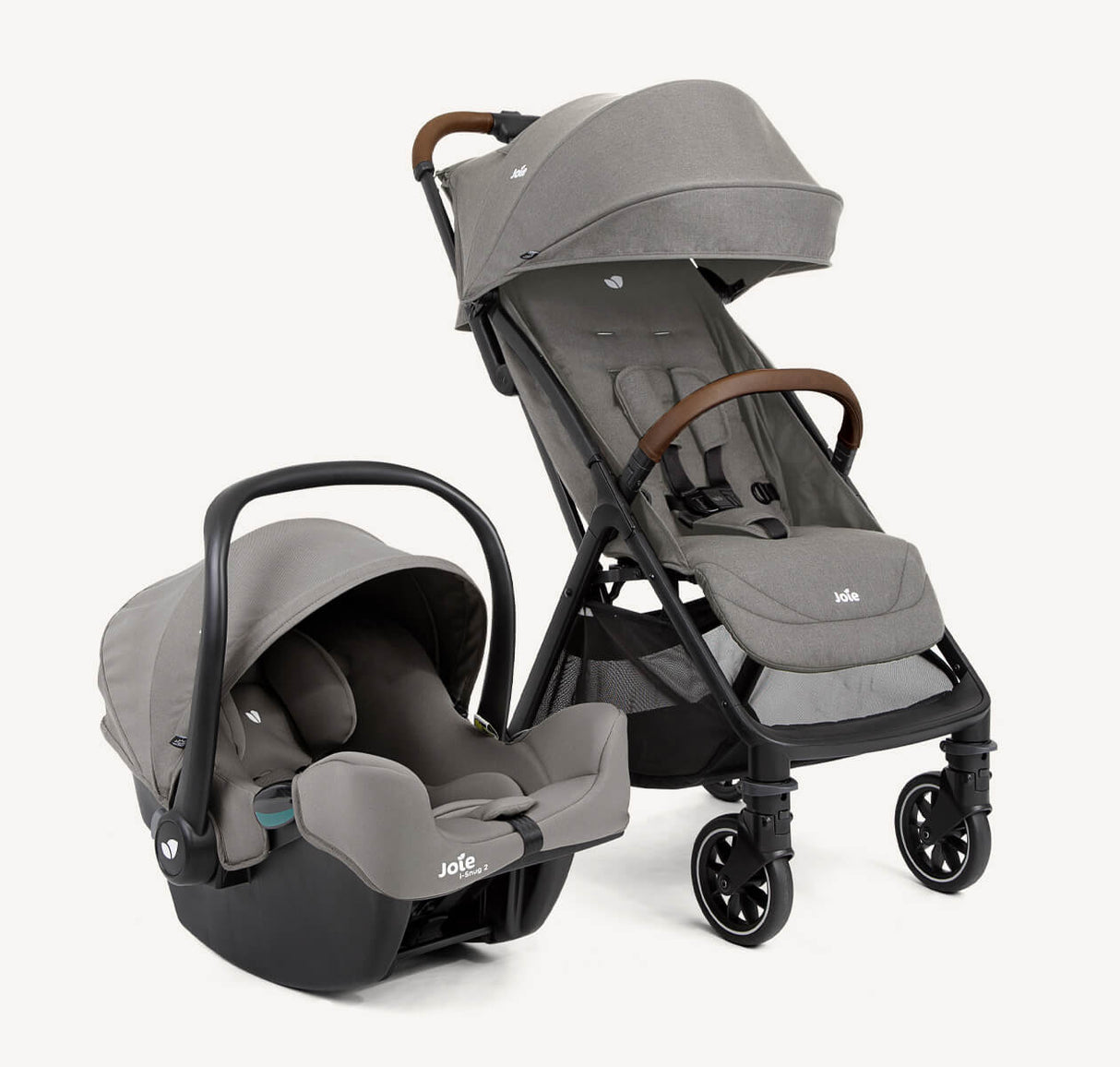 Joie - pact™ pro Stroller Travel System with i-Snug 2(Pebble)