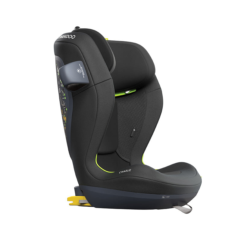 Swandoo - Charlie i-Size 增高型3-12歲兒童安全座椅 (奇亞黑)
