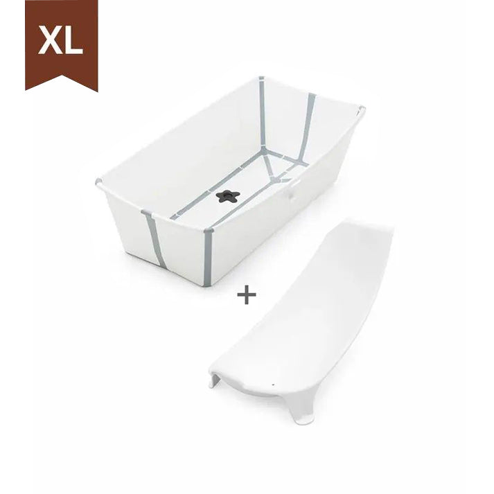 Stokke® Flexi Bath® 摺疊式浴盆連初生嬰兒浴架套裝 XL套裝