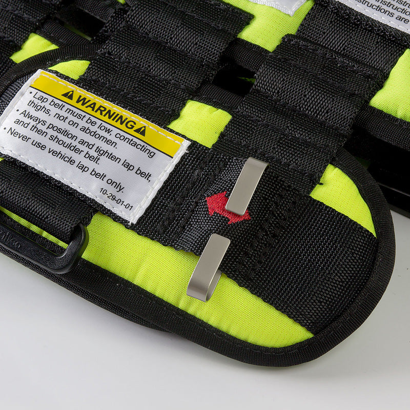 RideSafer - GEN5 穿戴式可摺叠汽車兒童安全座椅(黑色)細碼