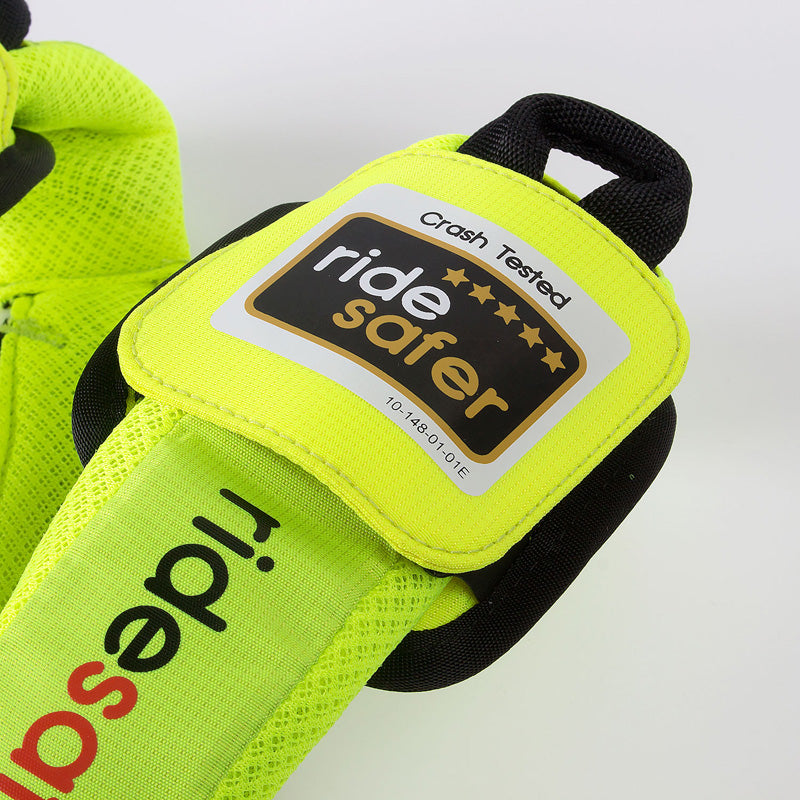 RideSafer - GEN5 穿戴式可摺叠汽車兒童安全座椅(黑色)細碼